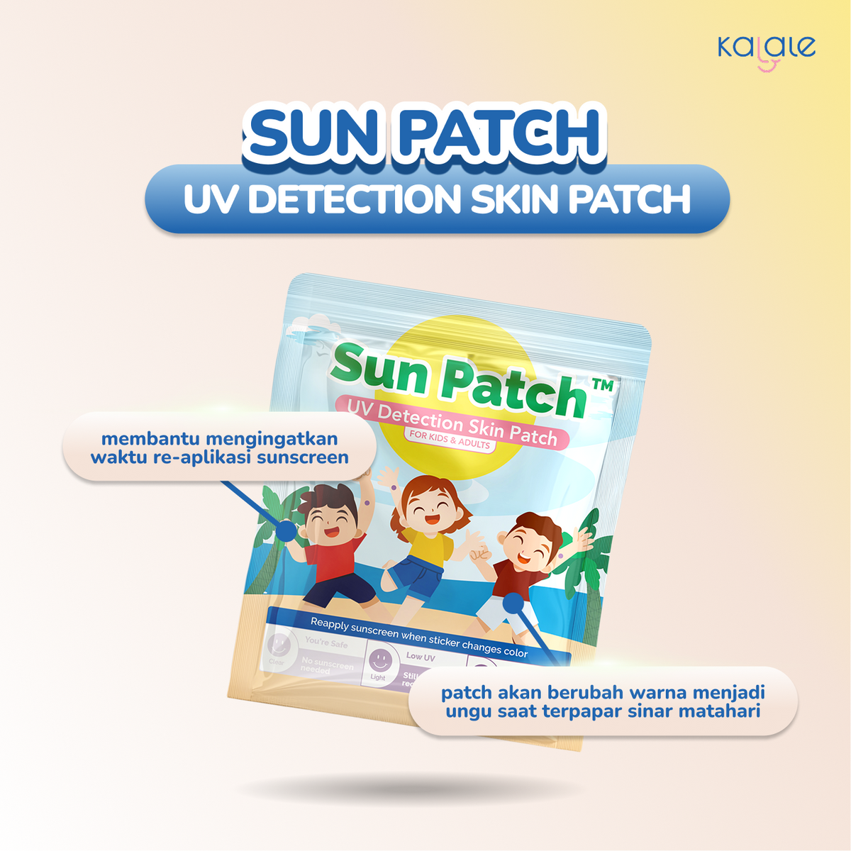 Sun Patch - UV Detection Skin Patch For Sunscreen/Sunblock For Kids & Adults - Image 6