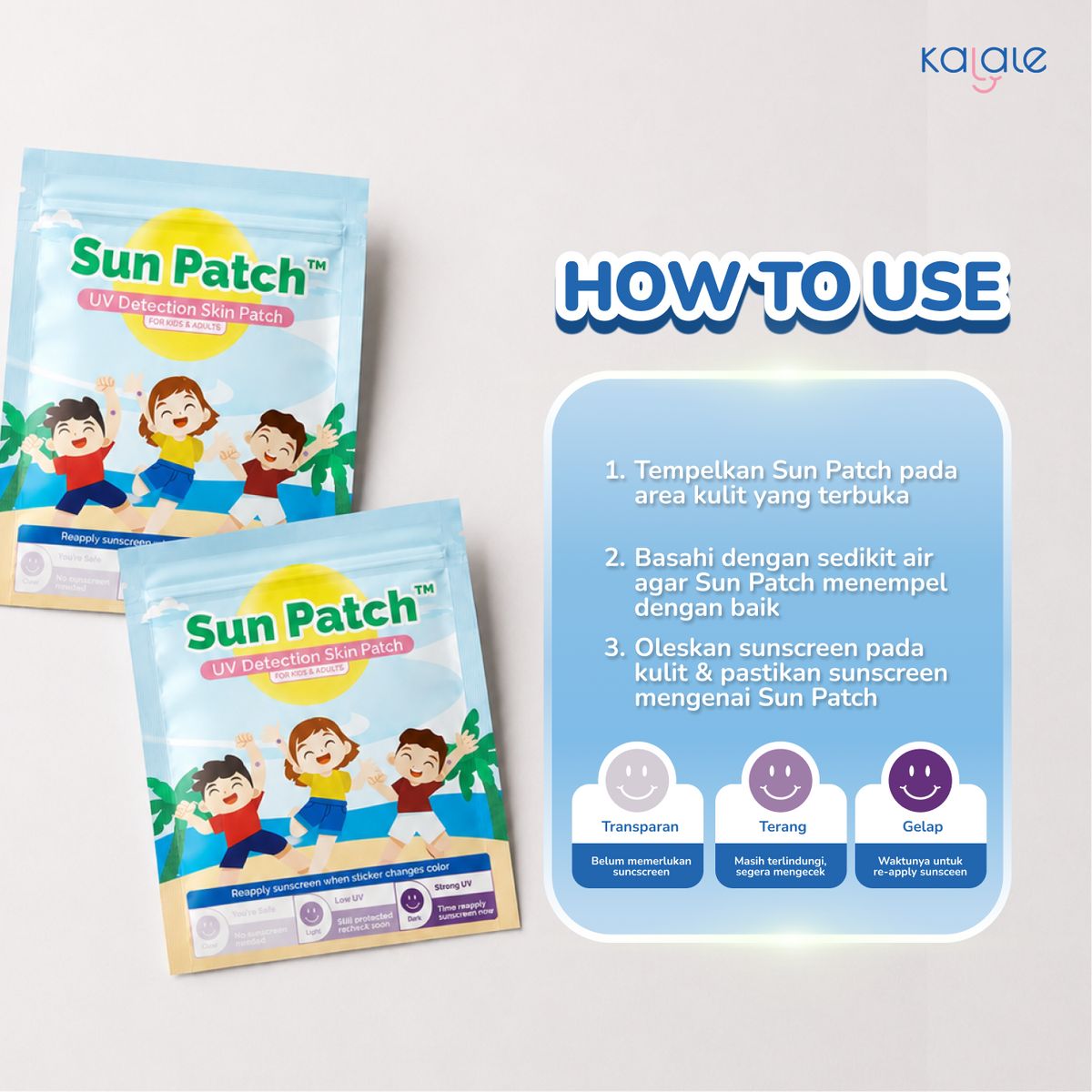 Sun Patch - UV Detection Skin Patch For Sunscreen/Sunblock For Kids & Adults - Image 7