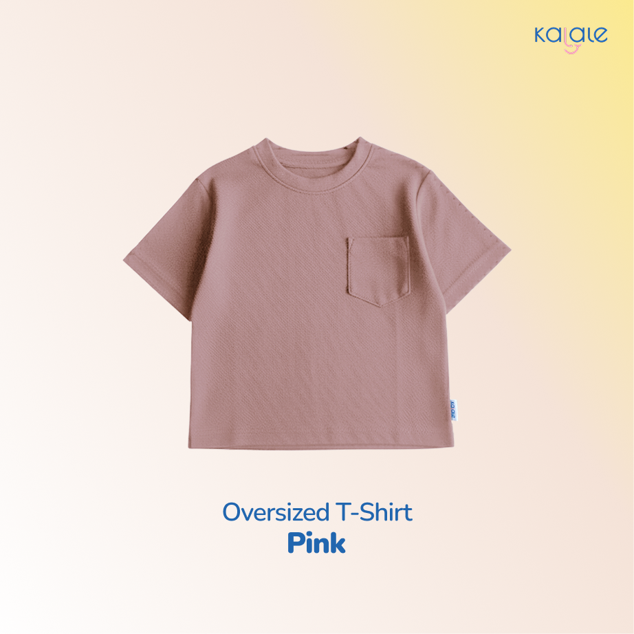 Kalale - Oversized T-Shirt Kemeja Anak Laki-Laki Lengan Pendek Bahan Katun Lembut Adem 1-10 Tahun Warna Lengkap - Image 16
