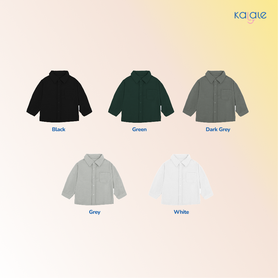 Kalale - Long Sleeve Shirt Kemeja Lengan Panjang Anak Laki-laki 1-10 Tahun - Image 4