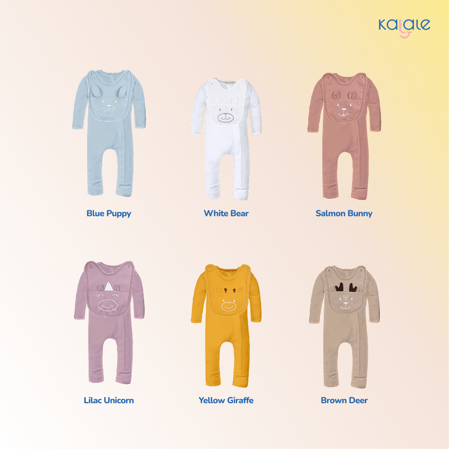 Kalale Baby Sleepsuit Zipper (Jumper / Jumpsuit / Piyama Anak dan Bayi) - Image 3