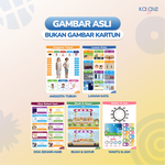 GOOROO by Kalale - Poster Pendidikan Edukasi Mainan Belajar Anak Usia Balita Batita PAUD TK SD MI thumbnail