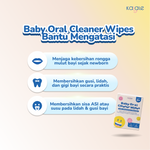 Kalale Baby Oral Cleaner Wipes – Baby Tongue Tooth Gum Wipes Tisu Pembersih Gusi Gigi Lidah Bayi thumbnail