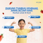 Kalale Vita+ Multivitamin + Probiotics Gummy Strawberry | Vitamin Anak Sugar Free Gummies | Mengandung 2.5 Miliar Probiotik Baik thumbnail