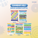 GOOROO by Kalale - Poster Pendidikan Edukasi Mainan Belajar Anak Usia Balita Batita PAUD TK SD MI thumbnail