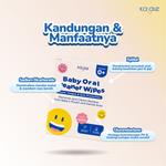 Kalale Baby Oral Cleaner Wipes – Baby Tongue Tooth Gum Wipes Tisu Pembersih Gusi Gigi Lidah Bayi thumbnail