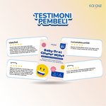 Kalale Baby Oral Cleaner Wipes – Baby Tongue Tooth Gum Wipes Tisu Pembersih Gusi Gigi Lidah Bayi thumbnail
