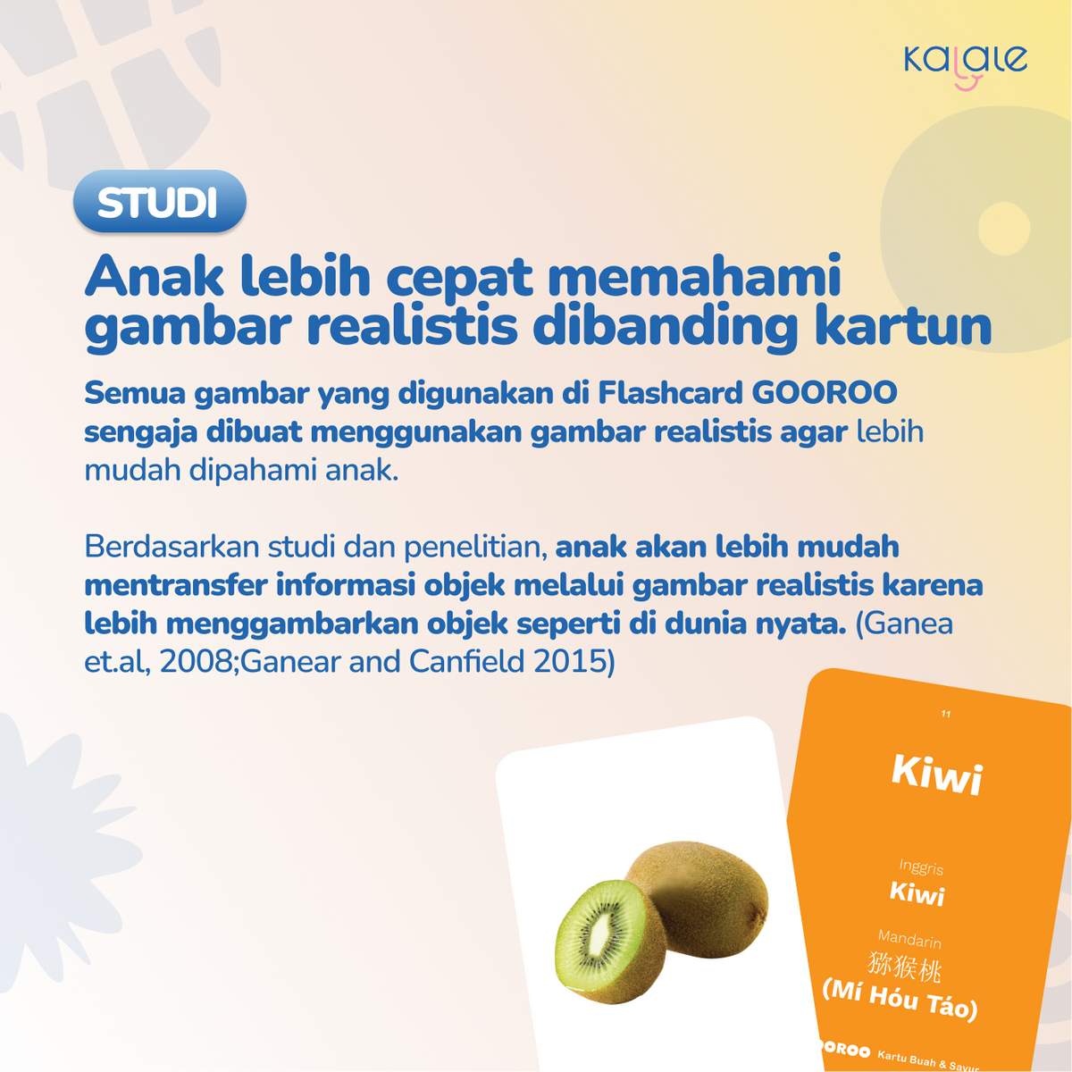 GOOROO by Kalale Flash Card Mainan Kartu Edukasi Anak Bayi Balita 1-6 Tahun Bergambar dan Berwarna - Image 8