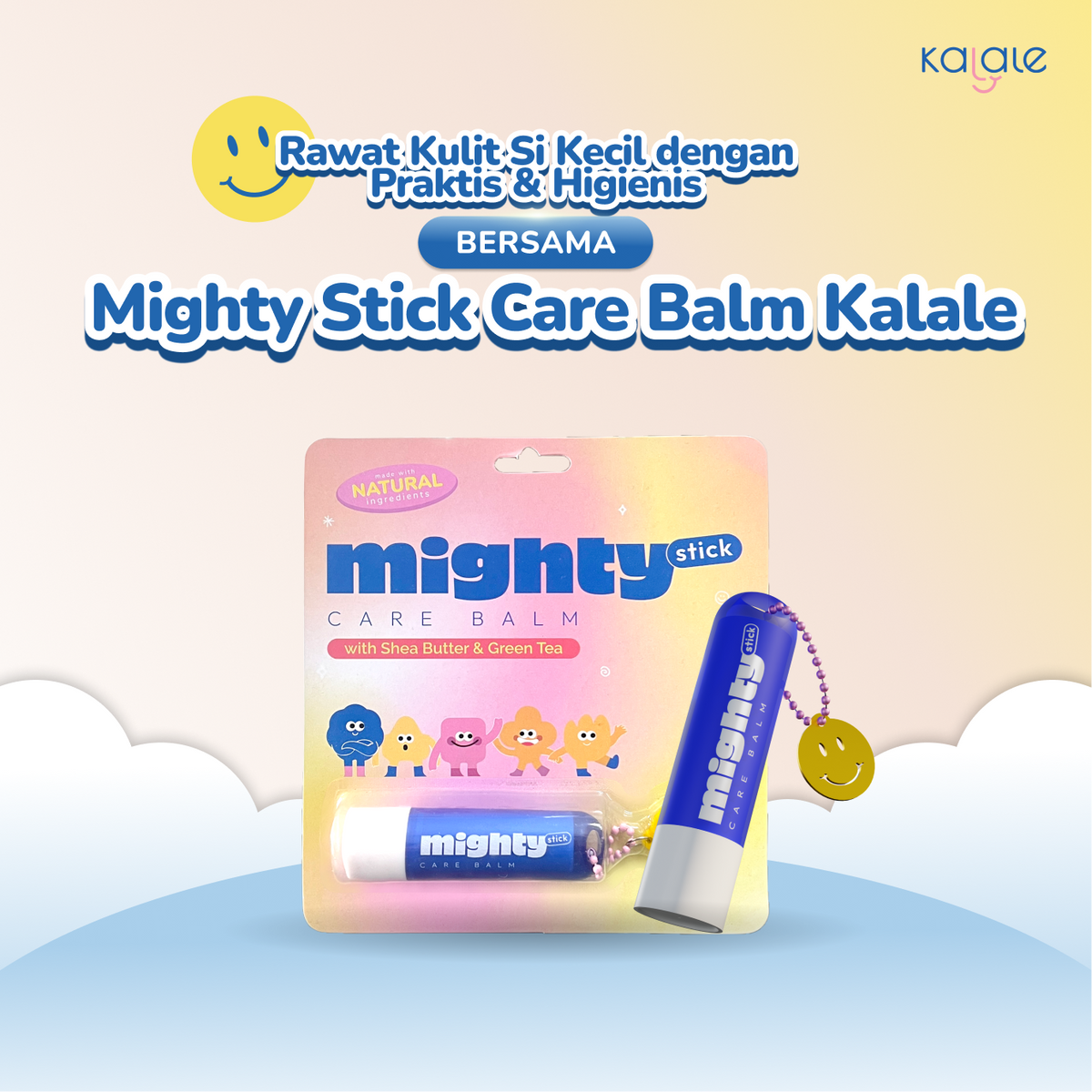Kalale Mighty Stick Care Baby Balm – Balm Bayi Stick Higenis Praktis untuk Perawatan Kulit Harian, Kulit Kering, Ruam Popok & Iritasi Ringan - Image 10