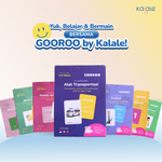 GOOROO by Kalale Flash Card Mainan Kartu Edukasi Anak Bayi Balita 1-6 Tahun Bergambar dan Berwarna thumbnail