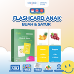 GOOROO by Kalale Flash Card Mainan Kartu Edukasi Anak Bayi Balita 1-6 Tahun Bergambar dan Berwarna thumbnail