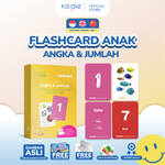 GOOROO by Kalale Flash Card Mainan Kartu Edukasi Anak Bayi Balita 1-6 Tahun Bergambar dan Berwarna thumbnail