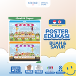 GOOROO by Kalale - Poster Pendidikan Edukasi Mainan Belajar Anak Usia Balita Batita PAUD TK SD MI thumbnail