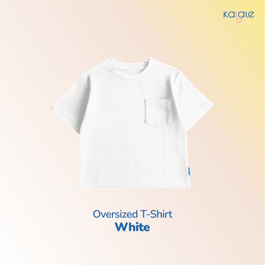 Kalale - Oversized T-Shirt Kemeja Anak Laki-Laki Lengan Pendek Bahan Katun Lembut Adem 1-10 Tahun Warna Lengkap - Image 19