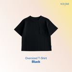 Kalale - Oversized T-Shirt Kemeja Anak Laki-Laki Lengan Pendek Bahan Katun Lembut Adem 1-10 Tahun Warna Lengkap thumbnail