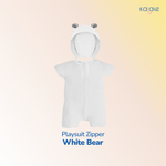 Kalale Baby Playsuit Zipper free Bonnet Animal (Romper / Jumper / Jumpsuit Anak dan Bayi) thumbnail