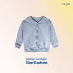 Kalale Cardigan 1-6 Tahun (Atasan Sweater Outer Kancing Karakter Hewan Anak Usia 1 2 3 4 5 6 Tahun) thumbnail