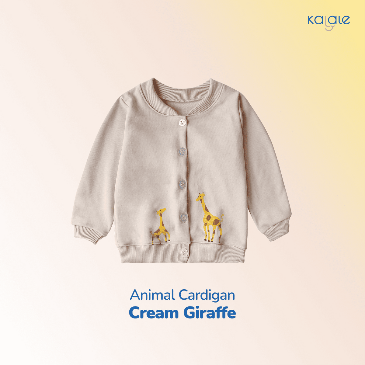 Kalale Cardigan 1-6 Tahun (Atasan Sweater Outer Kancing Karakter Hewan Anak Usia 1 2 3 4 5 6 Tahun) - Image 6