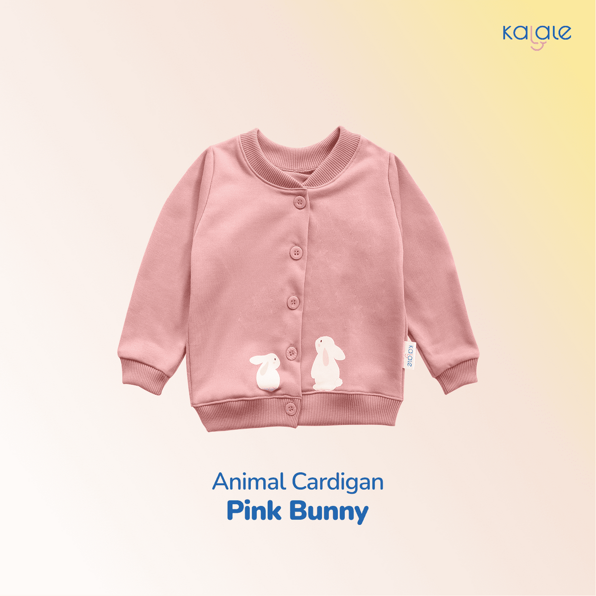Kalale Cardigan 1-6 Tahun (Atasan Sweater Outer Kancing Karakter Hewan Anak Usia 1 2 3 4 5 6 Tahun) - Image 11
