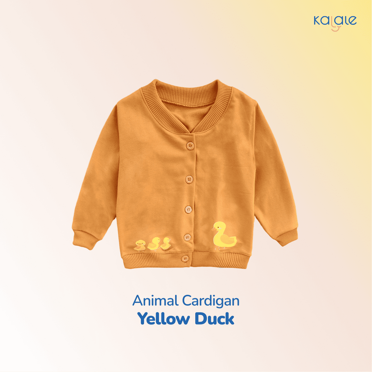 Kalale Cardigan 1-6 Tahun (Atasan Sweater Outer Kancing Karakter Hewan Anak Usia 1 2 3 4 5 6 Tahun) - Image 12