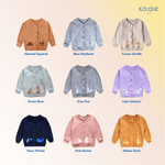 Kalale Cardigan 1-6 Tahun (Atasan Sweater Outer Kancing Karakter Hewan Anak Usia 1 2 3 4 5 6 Tahun) thumbnail
