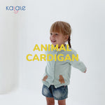 Kalale Cardigan 1-6 Tahun (Atasan Sweater Outer Kancing Karakter Hewan Anak Usia 1 2 3 4 5 6 Tahun) thumbnail